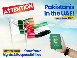 Pakistanis in the UAE Flag